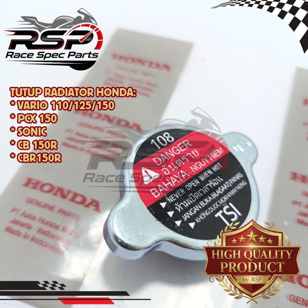 Tutup radiator Honda vario techno vario 110/125/150 Cb 150r cbr150r sonic Pcx 150 best seller