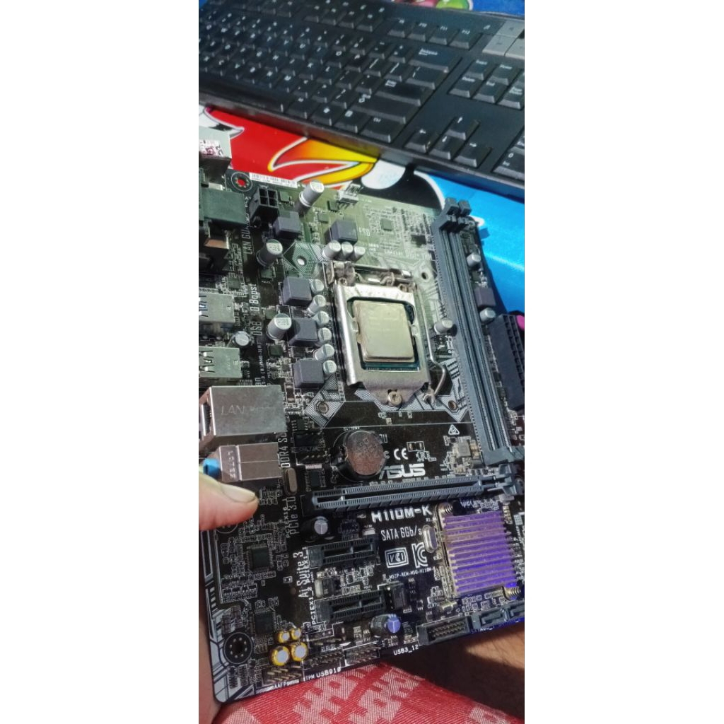 paketan core i3 7100 (motherboard + proc)