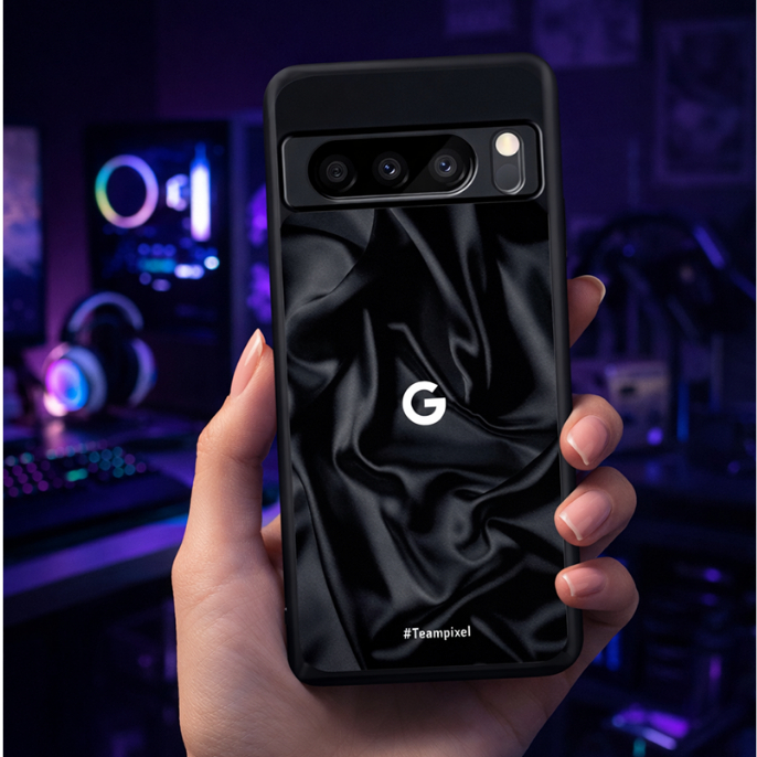 Hybrid Case Google Pixel 10 9 8 Pro 8 7 Pro 7 7A 6 Pro 6 6A 5 4 XL 4 4A 3 XL 3 3A Team Pixel Fabric