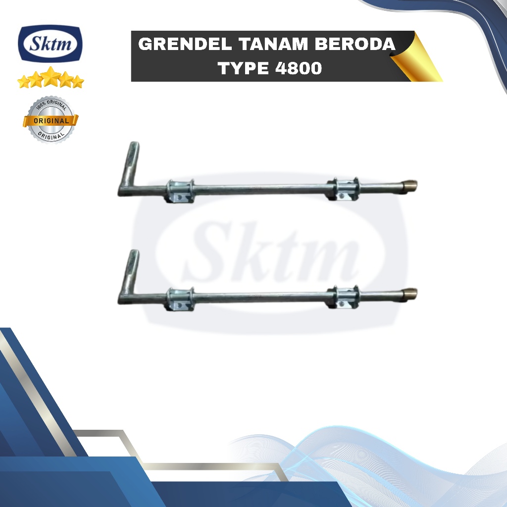 Grendel Tanam Beroda 4800 Komponen Pintu Garasi Sliding Tikung Lipat Non Merek