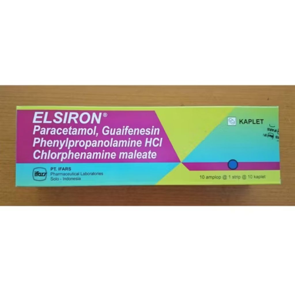 Elsiron Tablet Box isi 100 Tab