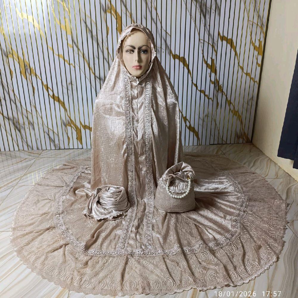 Mukena Dewasa 2in1 Armany Jaguar Model KD Renda Tile Brukat Terbaru Mukenah Dewasa Muslim Premium de
