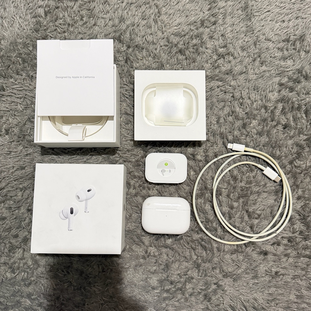 preloved airpods pro gen 2 lightning original ex inter