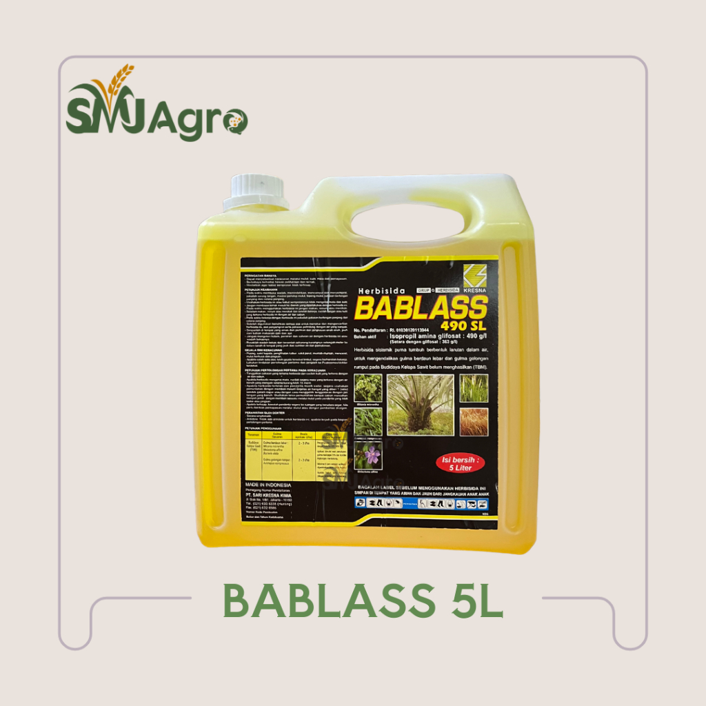 Herbisida Sistemik Bablass 490SL 5 Liter - Efektif, Sistemik, Praktis