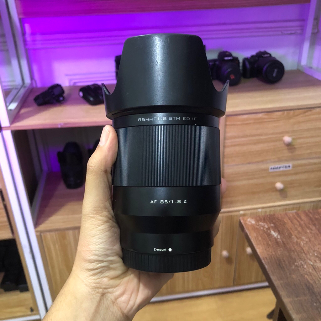 Lensa 85mm f1.8 viltrox for nikon Z