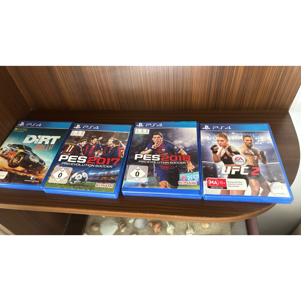 SECOND KASET PS4/PES/UFC/DIRT RALLY