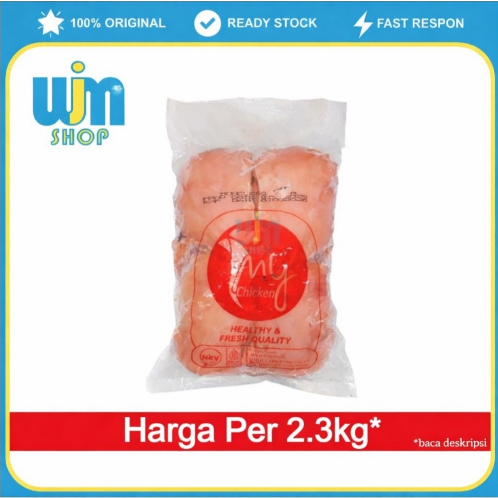 Dada Ayam Fillet 2kg Boneless My Chicken Premium WJM