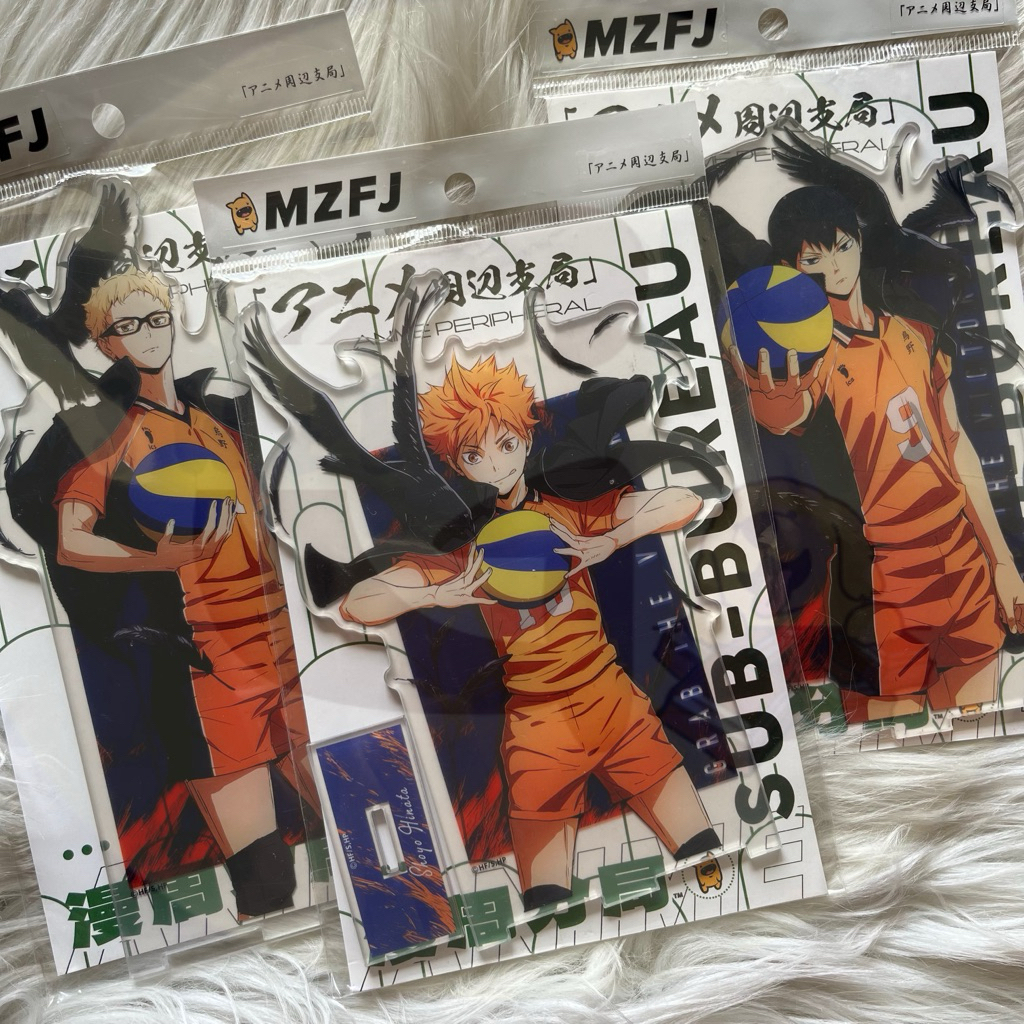 [READY STOCK] Official Haikyu Acrylic Standee Figurine / Haikyuu Hinata Shoyo Kageyama Tobio Tsukish