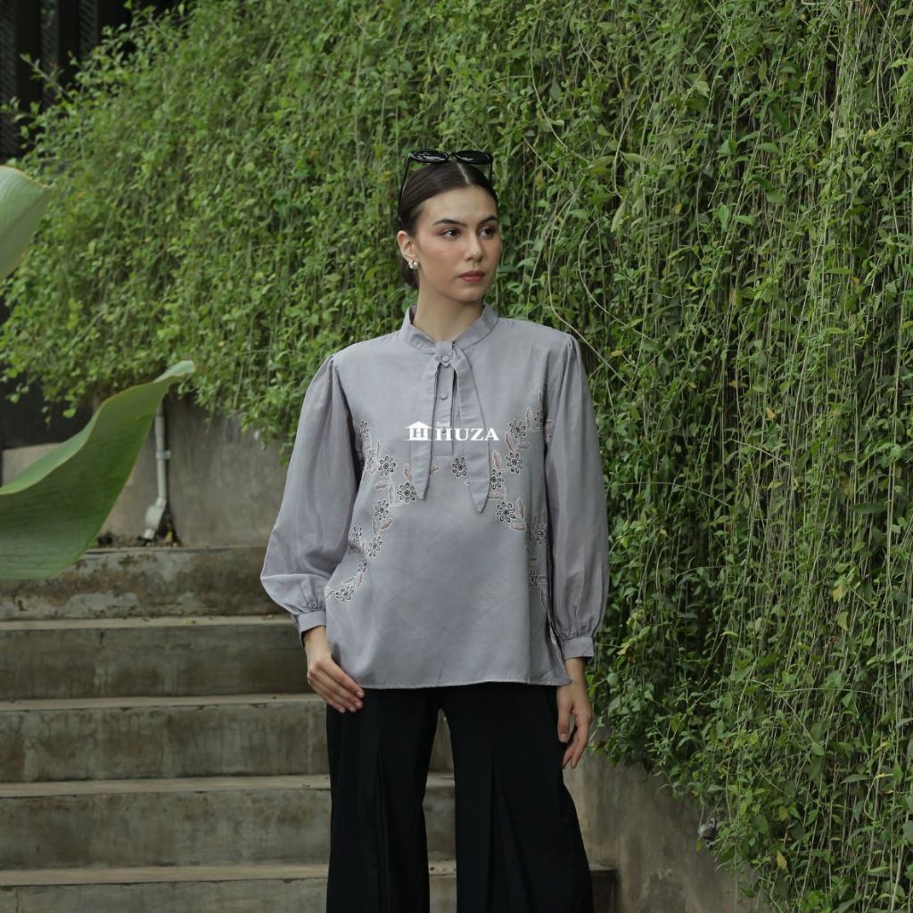 BATIK HUZA - BLOUSE BATIK WANITA BLOUSE GRAZIA