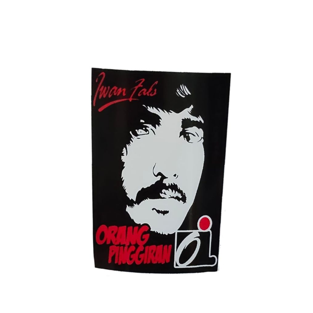 Stiker motor Iwan fals orang pinggiran isi 2