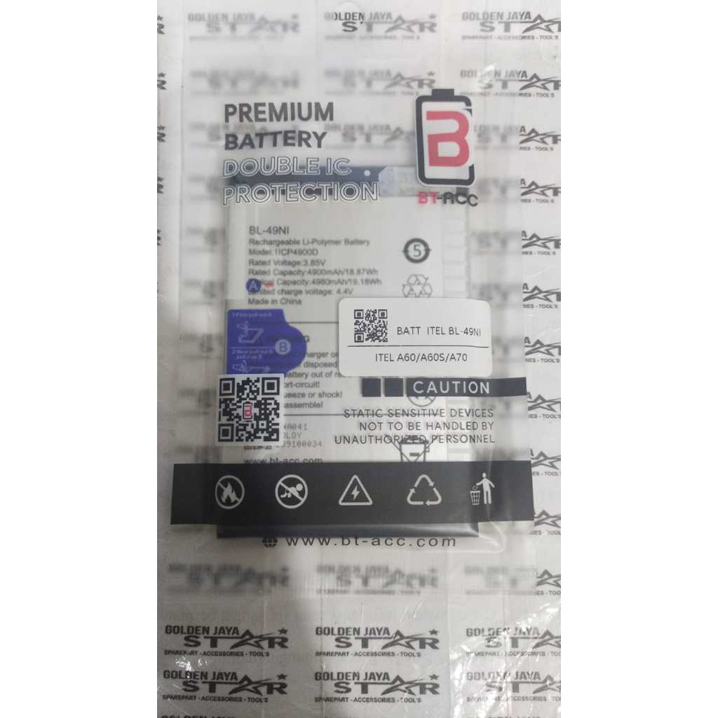 BATERAI ITEL A60/A60S/A70/ BL-49NI