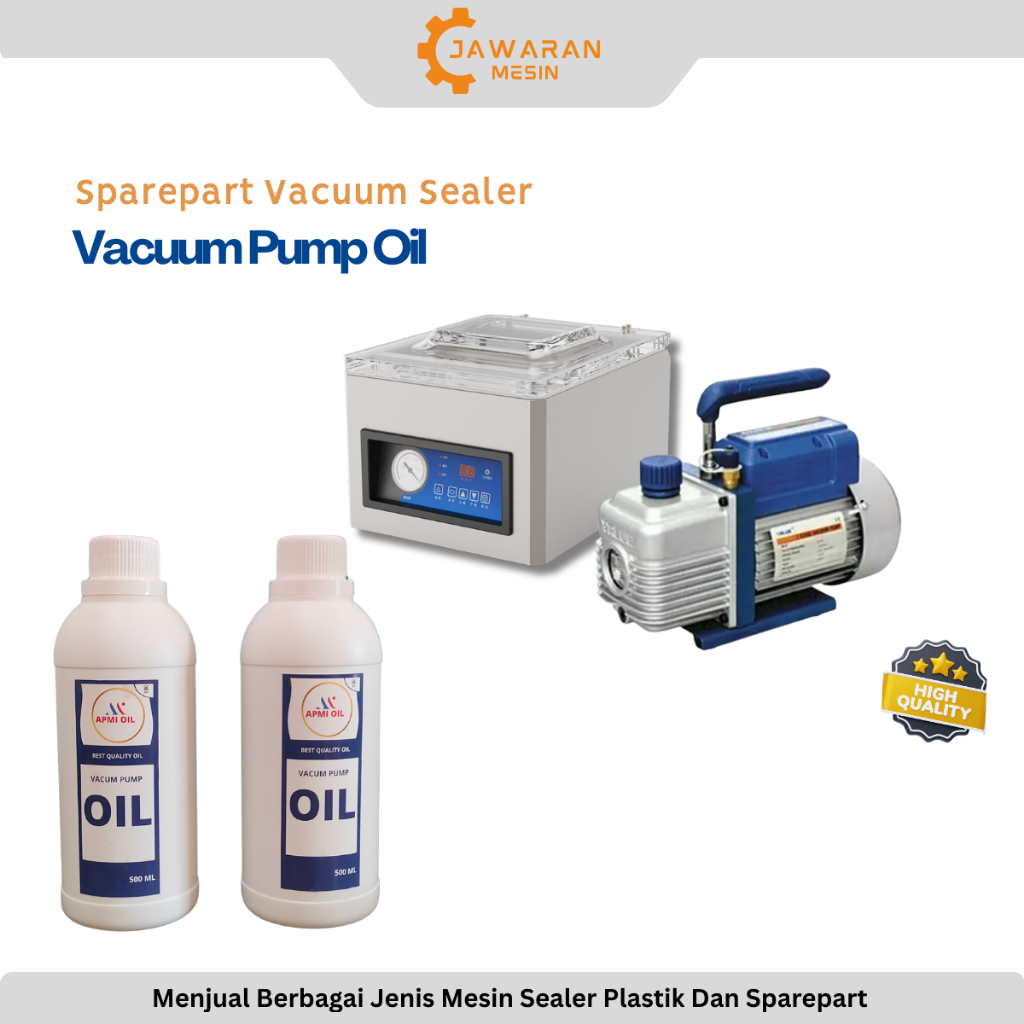 Vacuum Pump Oil/Oli Mesin Vakum 500ml AC kulkas vacuum sealer