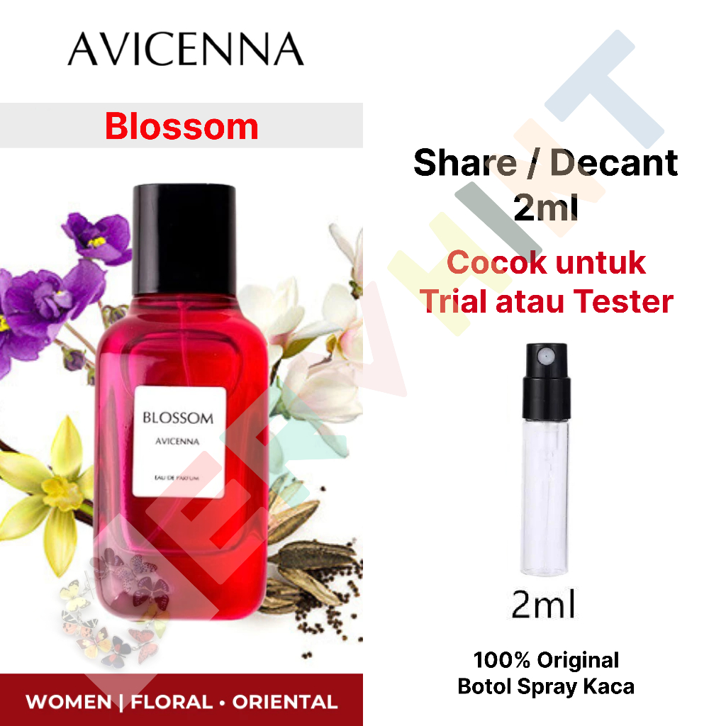 [Decant Parfum] Avicenna - Blossom EDP (Eau de Parfum) | Floral Soft | Wanita