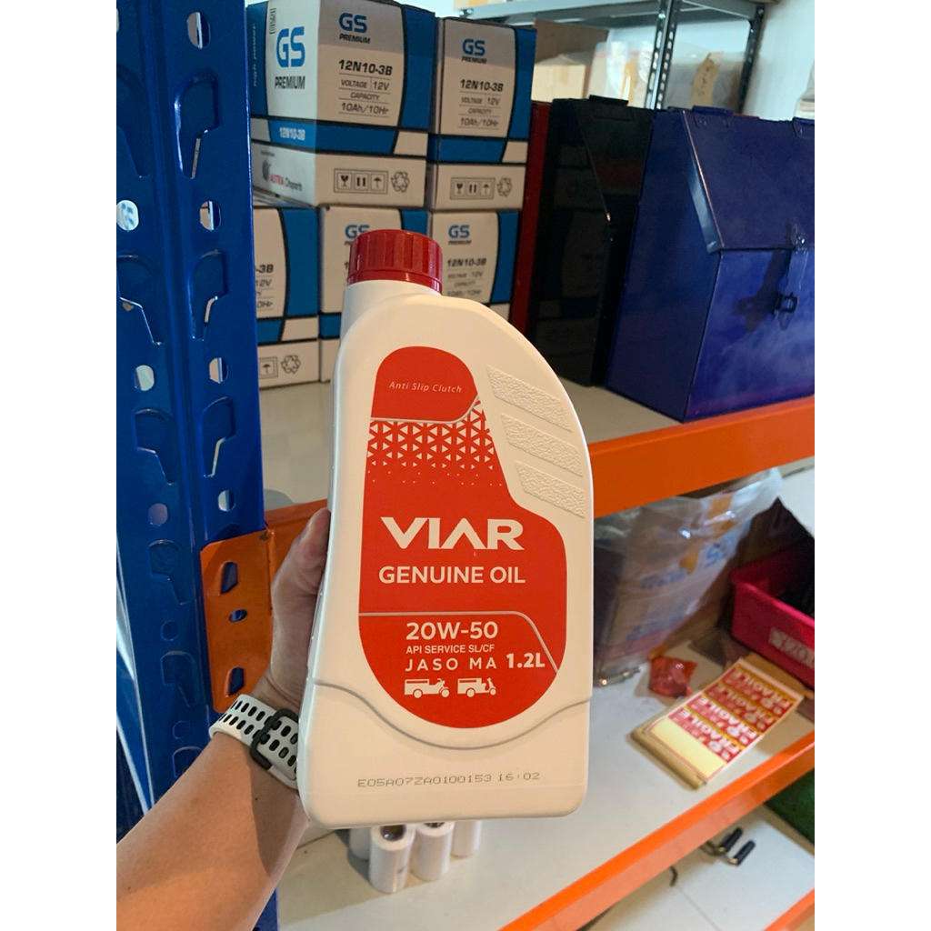 Oli Mesin Viar - Viar Genuine Oil 1,2 Liter (SAE 20W-50)