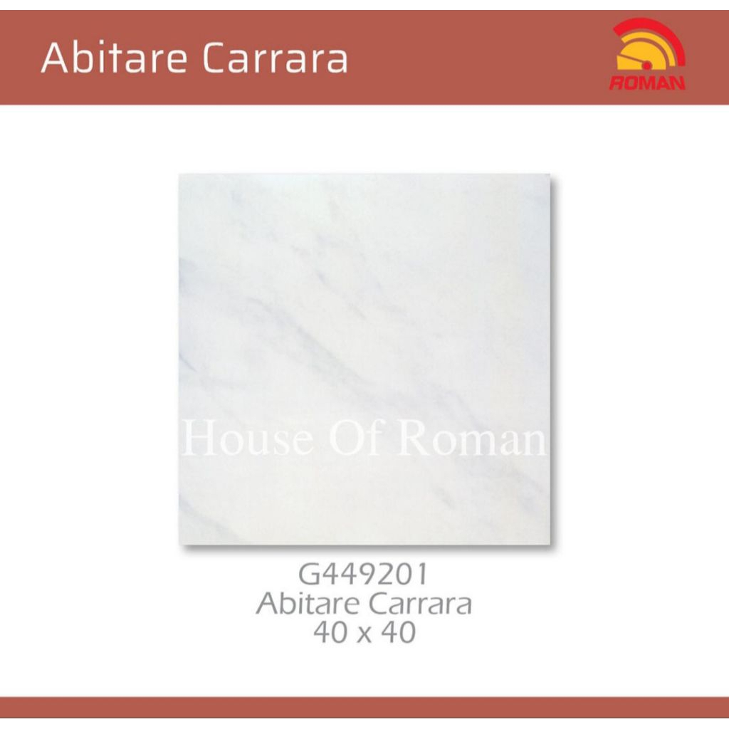 Roman Keramik G449201 Abitare Carrara 40x40 Kw2(Ryl)
