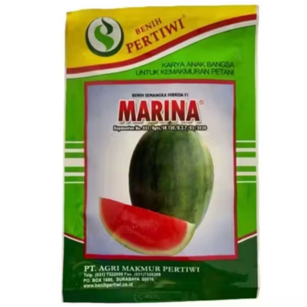 Benih Semangka Marina F1 Pertiwi 20Gram