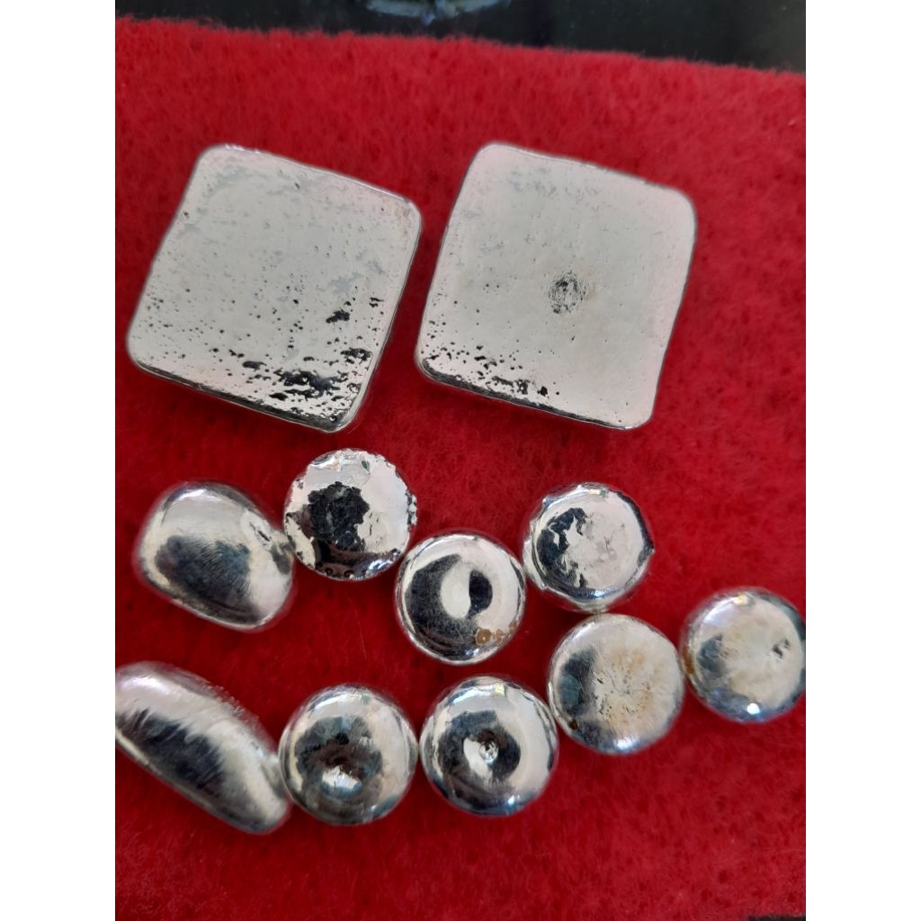 PERAK MURNI 99,99% PERAK BATANGAN ASLI 50Gram