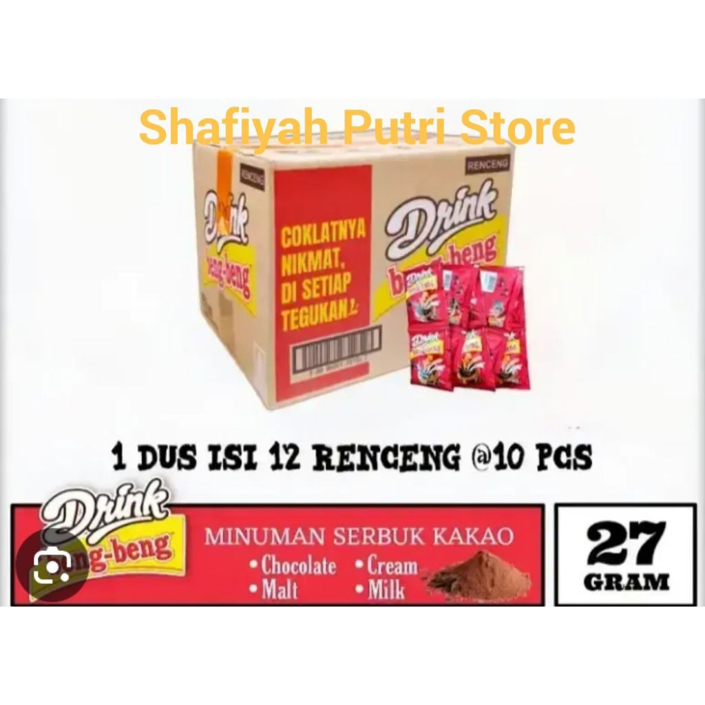 Beng Beng drink 1 Dus isi 12 Renceng