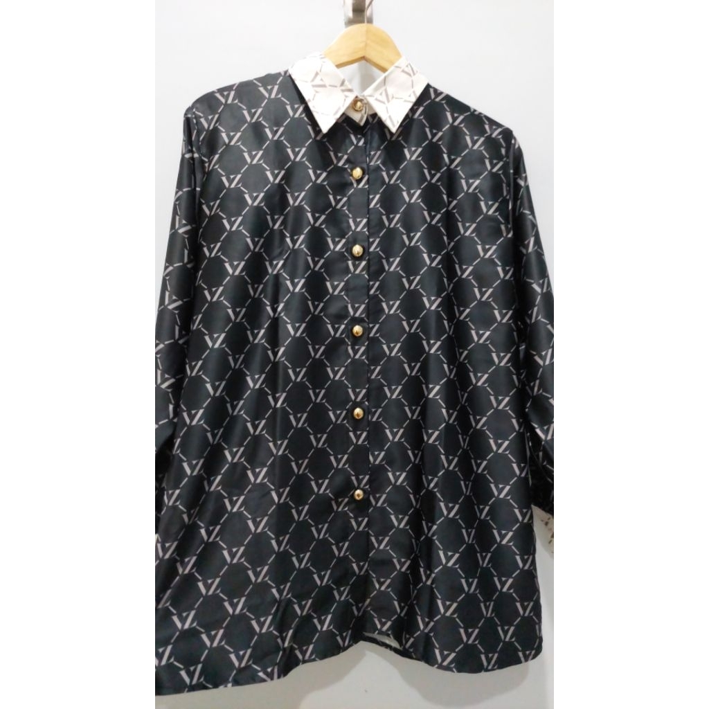 Blouse VZ Black Cream