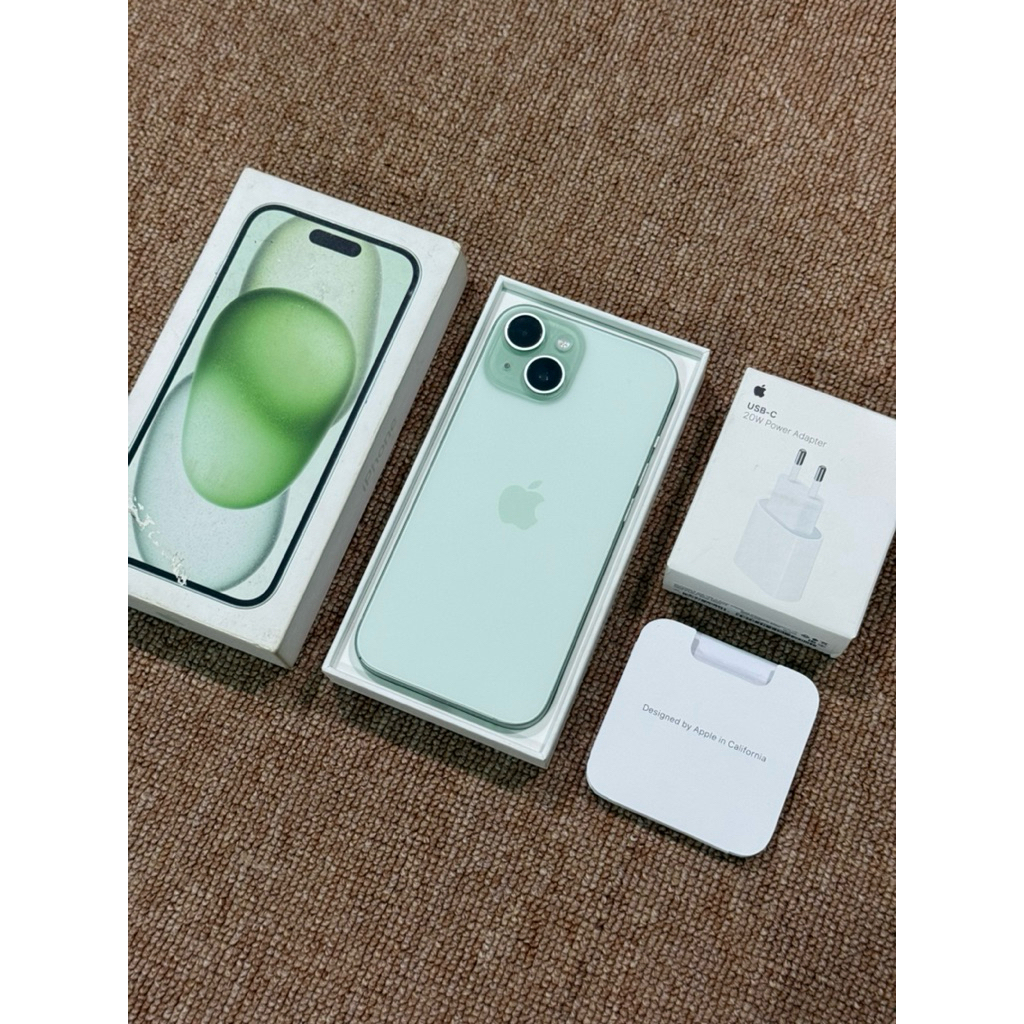 iphone 15 128gb resmi ibox fullset original garansi on
