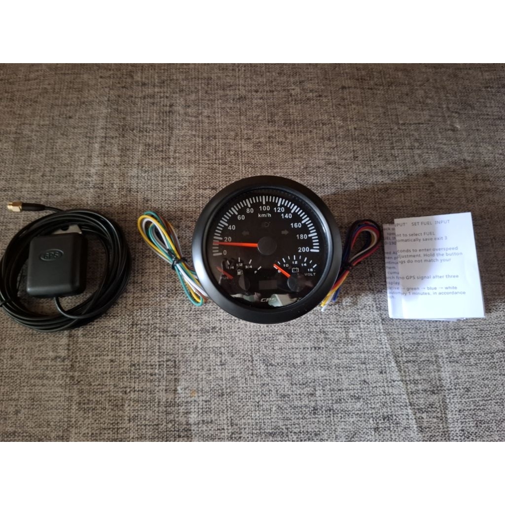 SPEDOMETER GPS V3 ODOMETER INDIKATOR BENSIN VOLTMETER