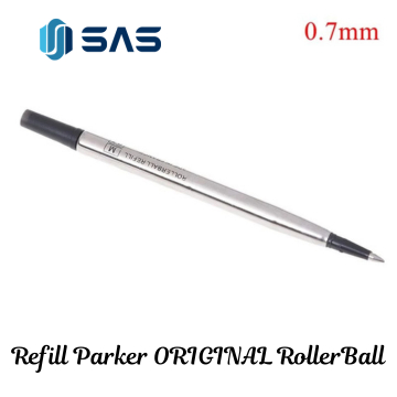 Refill Parker ORIGINAL RollerBall | Isi Ulang Pulpen Parker RB | Isi tinta cair gel Hitam