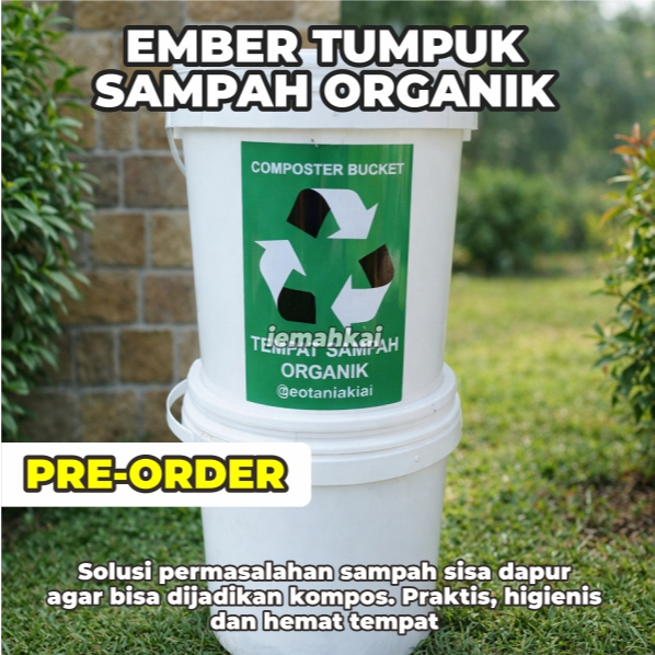 COMPOSTER BUCKET - Ember Tumpuk Sampah Organik