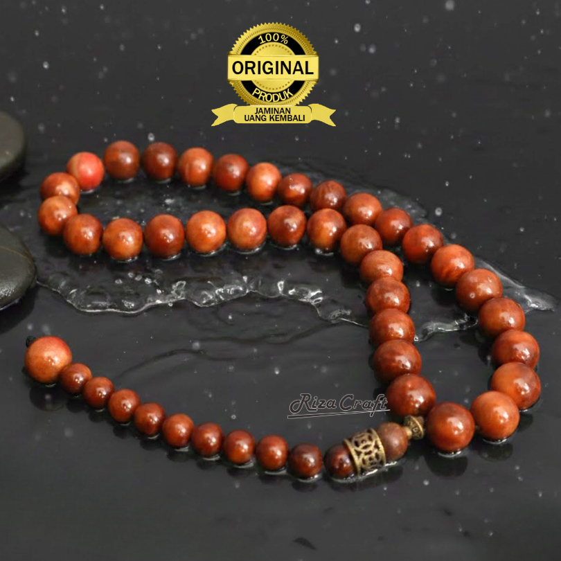 Tasbih 33 Butir Aesthetic Kayu Kokka Kaukah Koka Turki 12mm Jumbo Besar ASLI Original
