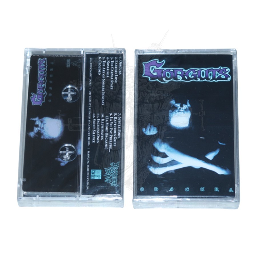 TAPE - GORGUTS – Obscura  / EXTREME MUSIK / DEATH METAL / BRUTAL DEATHMETAL / KASET PITA ORIGINAL