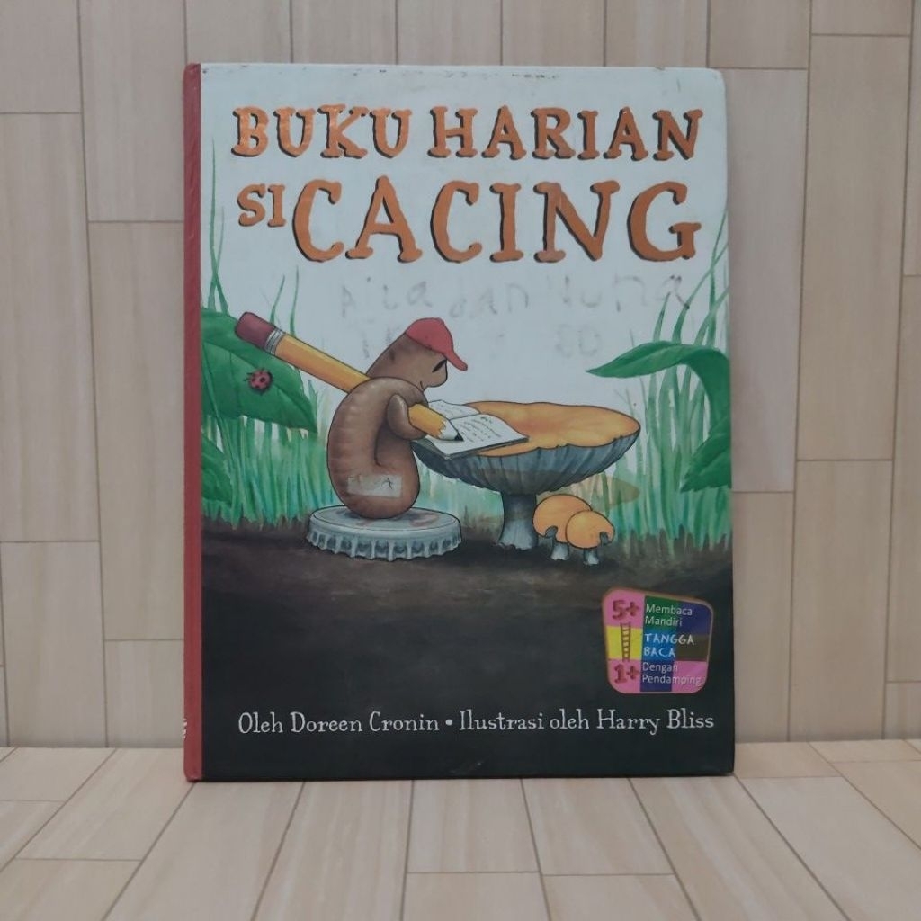 Buku Bacaan Anak Buku Harian Si Cacing Doreen Cronin | Harry Bliss
