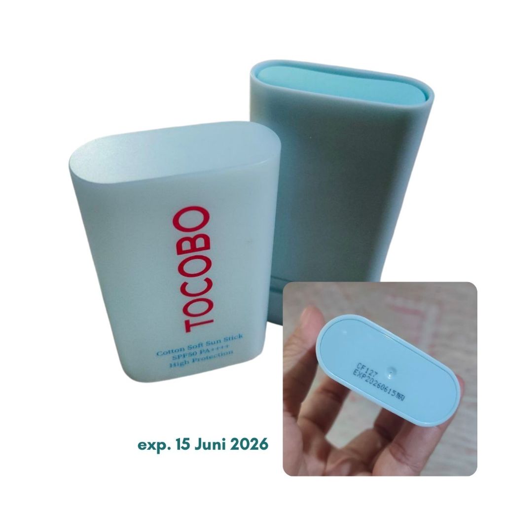 [Preloved] Tocobo Cotton Soft Sunscreen Stick SPF50+