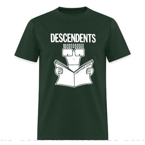 DESCENDENTS EVERYTHING SUCKS TAG GILDAN HEAVY SIZE L T SHIRT