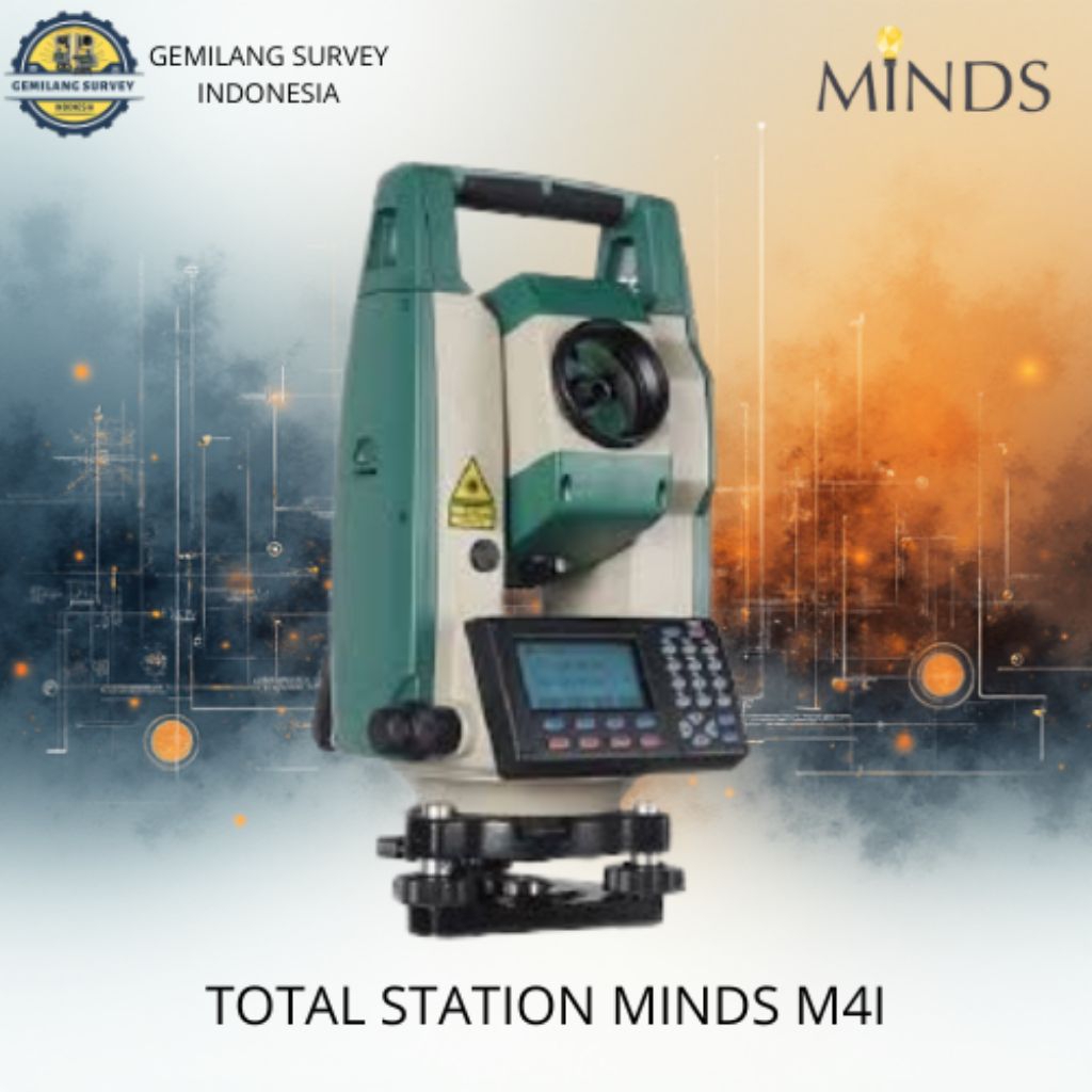 TOTAL STATION MINDS M4I BERGARANSI 1 TAHUN
