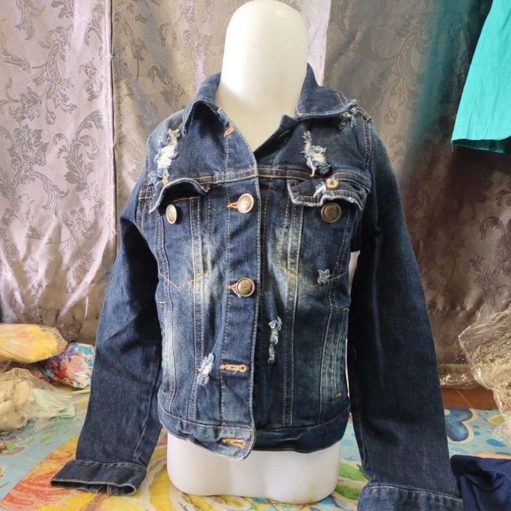 Jaket Jeans Bershka Kids