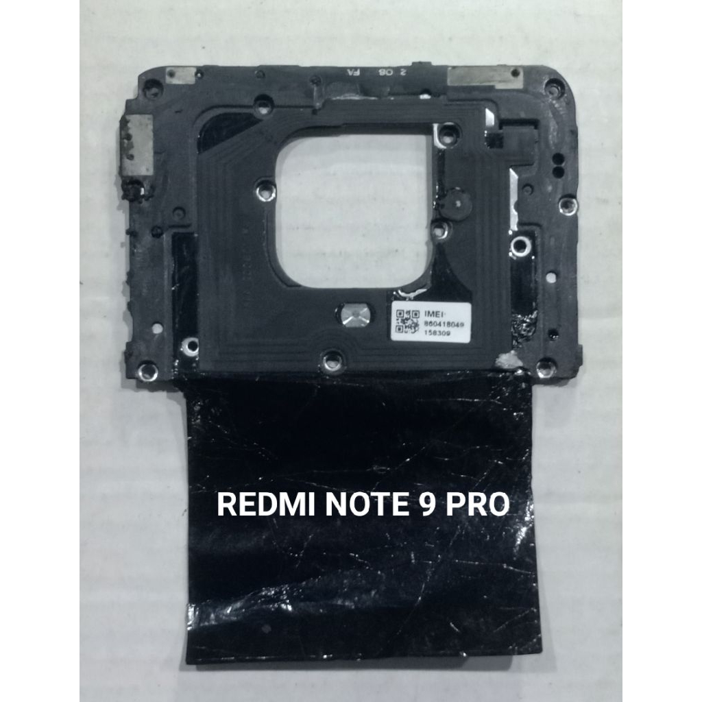 TUTUP MESIN REDMI NOTE 9 PRO