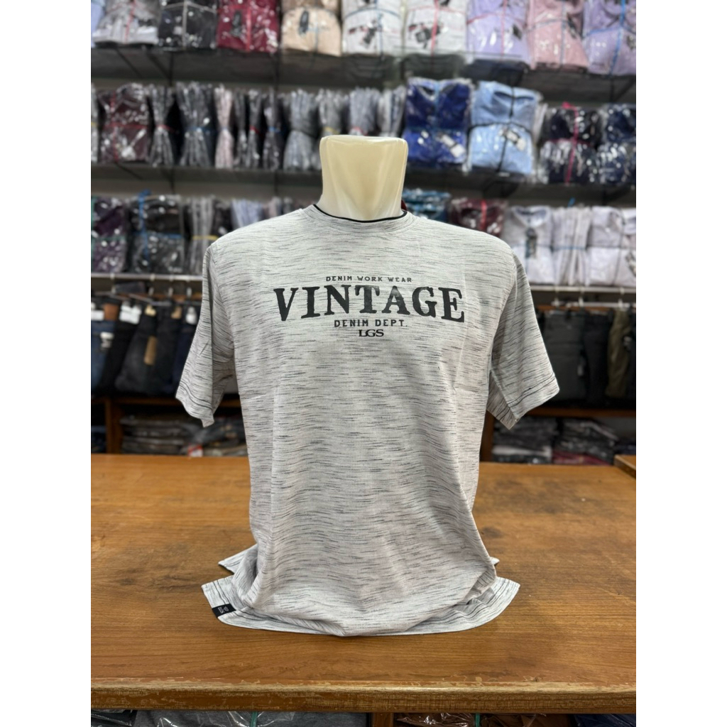 Kaos Oblong LGS  Original | Oblong Regular Fit | Pakaian Baju Pria Dewasa