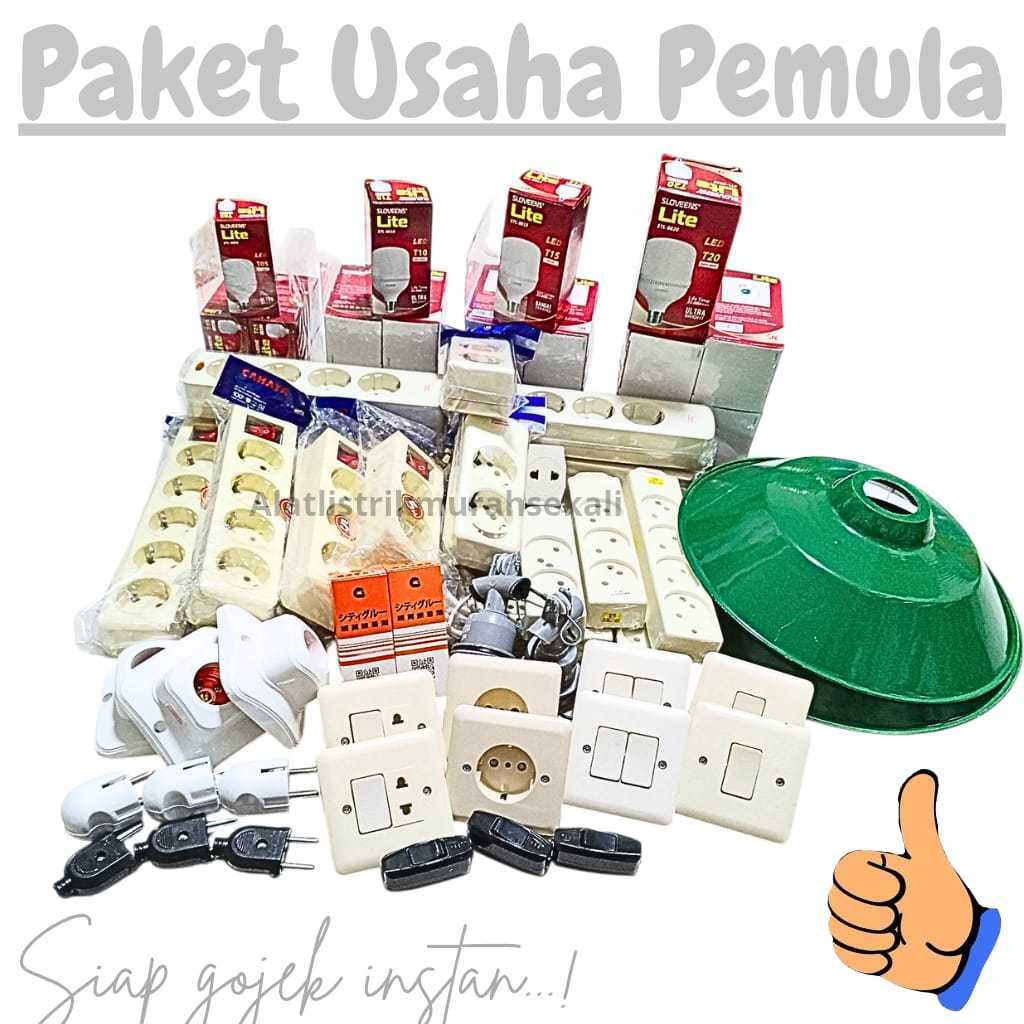 PAKET USAHA ALAT LISTRIK UNTUK PEMULA HARGA EKONOMIS SEKALI