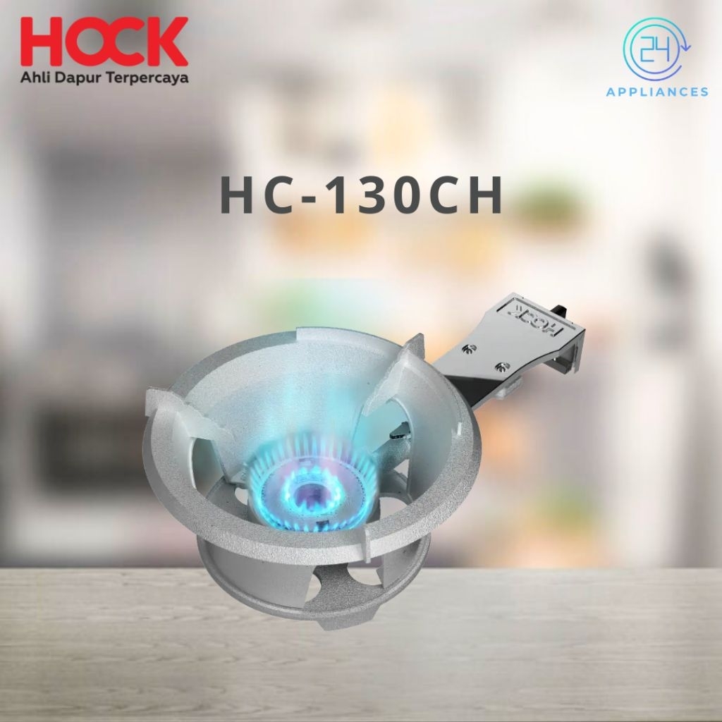 [HC-130CH] HOCK Kompor Gas Coran | Kompor Gas Besi Cor Tekanan Tinggi