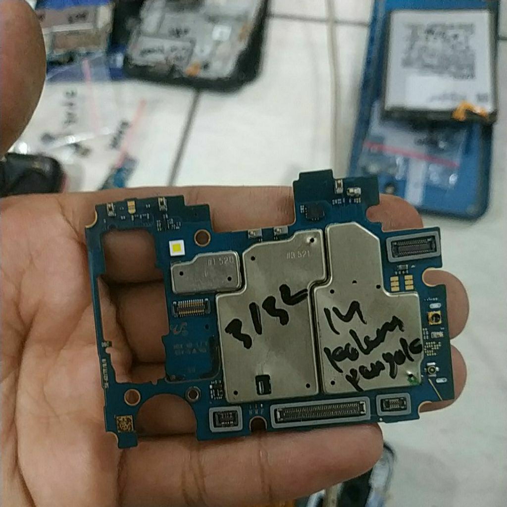 mesin Samsung a21s,mati kaleng penyok