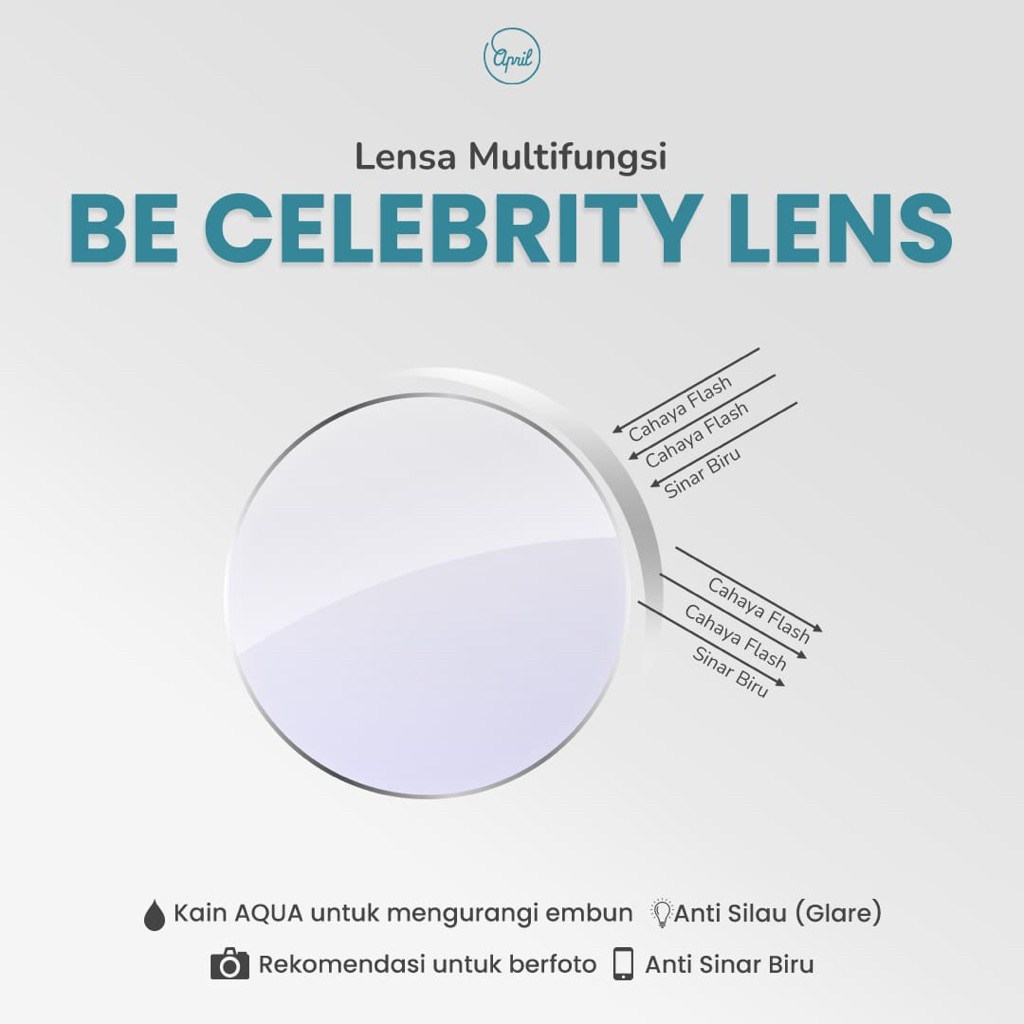 April Eyewear Lensa Bcl Glowing Standar