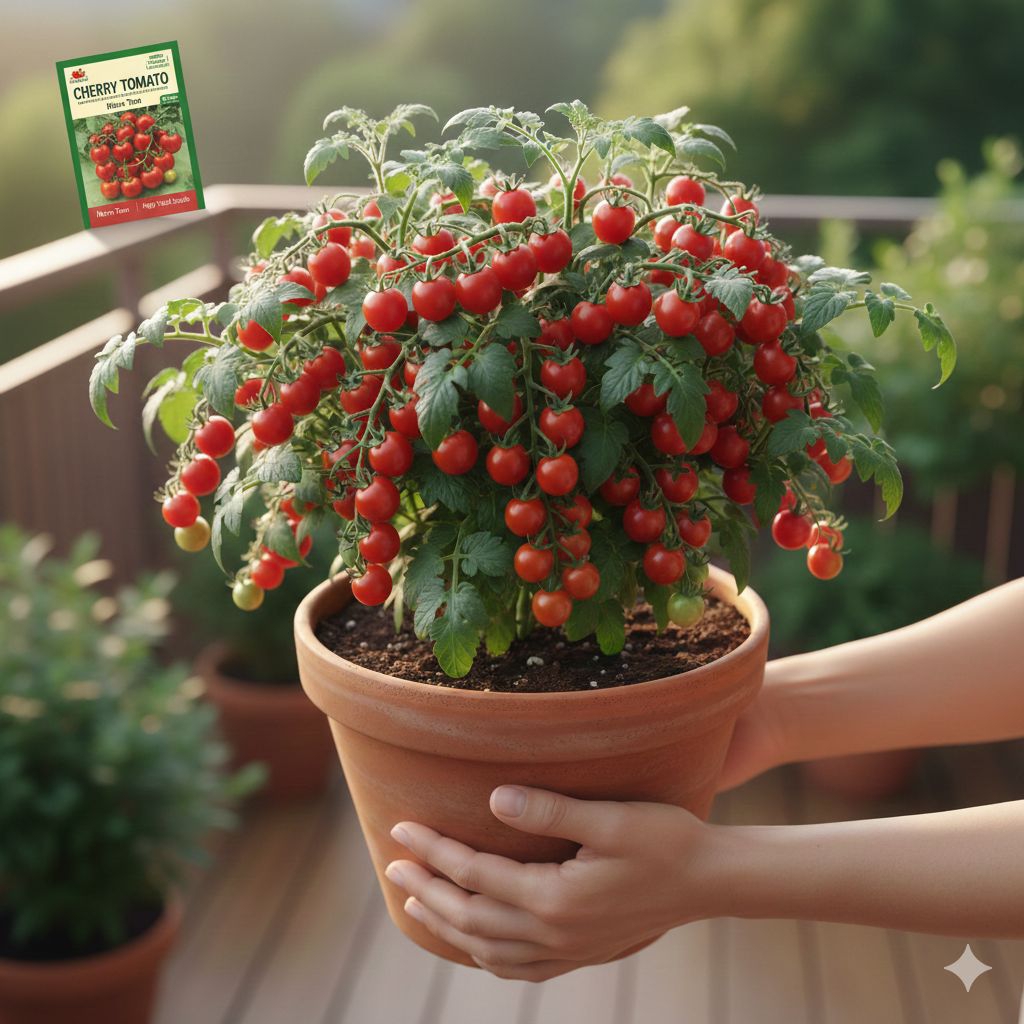 benih tomat mini Cherry isi banyak
