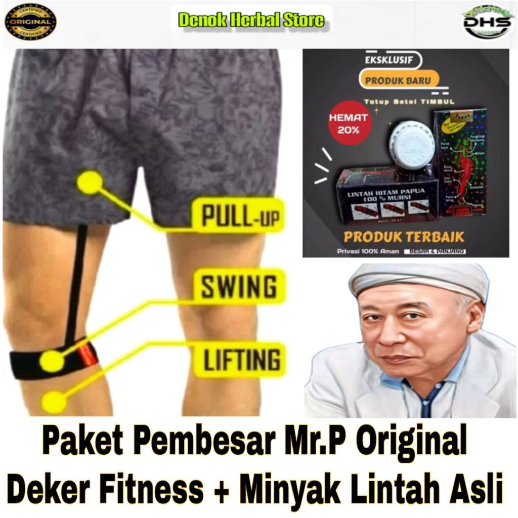 Deker Fitness Genital Solusi Kesehatan Pria Dibalik Celana Harian Paket Lengkap