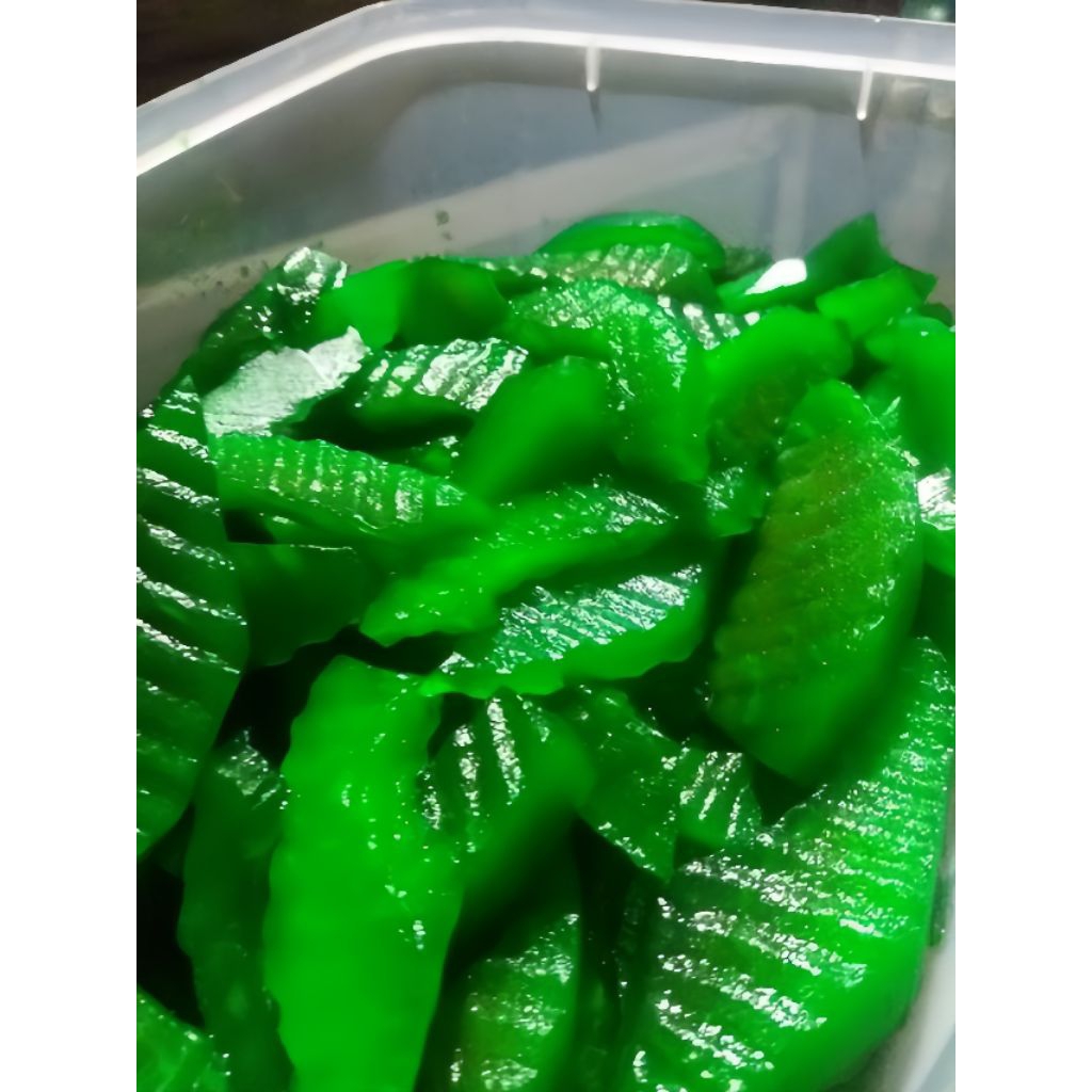 manisan pepaya muda kriuk