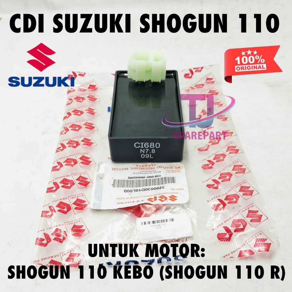 ORIGINAL ASLI CDI SHOGUN 110 ASLI Suzuki Shogun 110 Kebo (Shogun 110 R) BERKUALITAS ASLI 100% ORI .