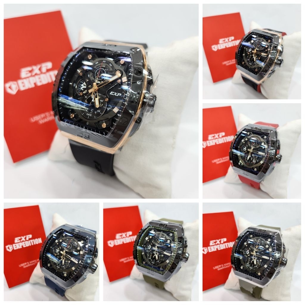 Jam tangan pria Expedition E 6800 E6800 Original Garansi Resmi