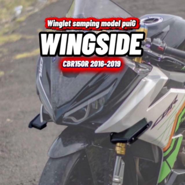 WINGSIDE WINGLET SAMPING CBR150R FACELIFT 2016-2019