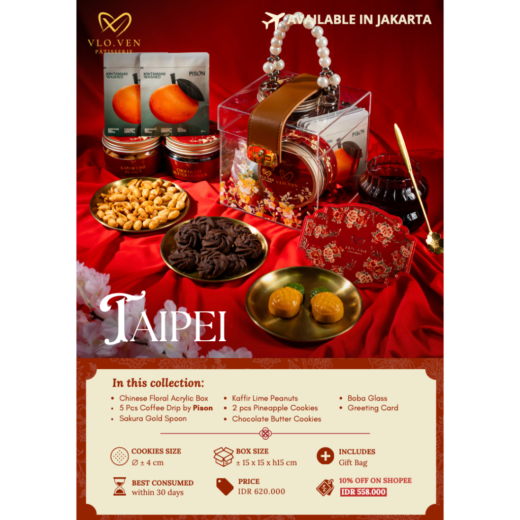 TAIPEI | ACRYLIC BOX | VLOVEN CNY HAMPERS