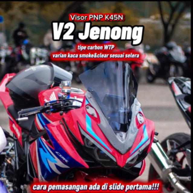 PAKET VISOR V2 JENONG PNP CBR150R K45N 2019