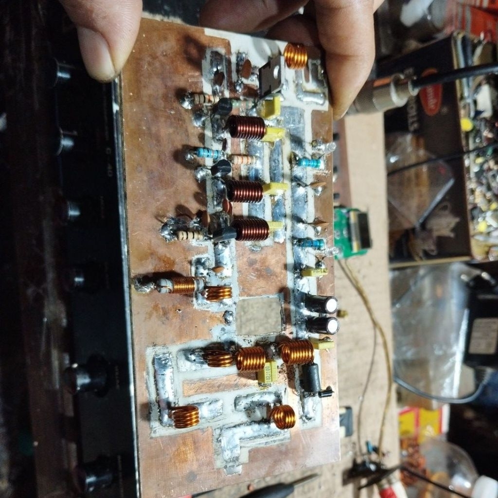 KIT DRAVER +LPF TANPA OSILATOR UNTUK PEMANCAR FM 88-108 MHZ TANPA FAINEL 1971