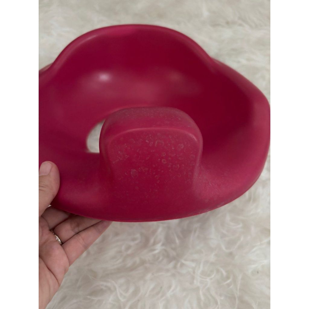 Preloved Bumbo toilet trainer magenta